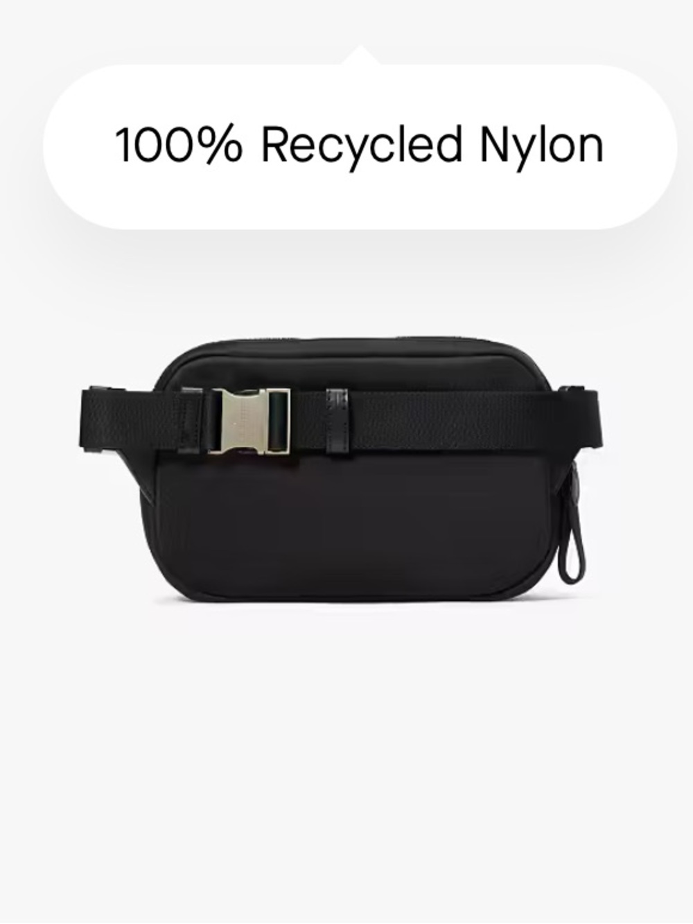 Kate Spade Chelsea belt bag black nylon - Picture 15 of 16
